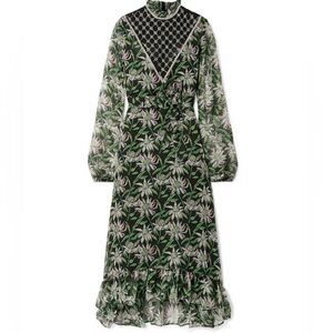 Dodo Bar Or Angelina Midi Dress Size EU 40/US2 Jeweled Crystal‎ Embellished